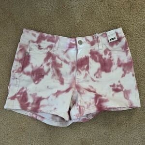 Just blue stretchy shorts